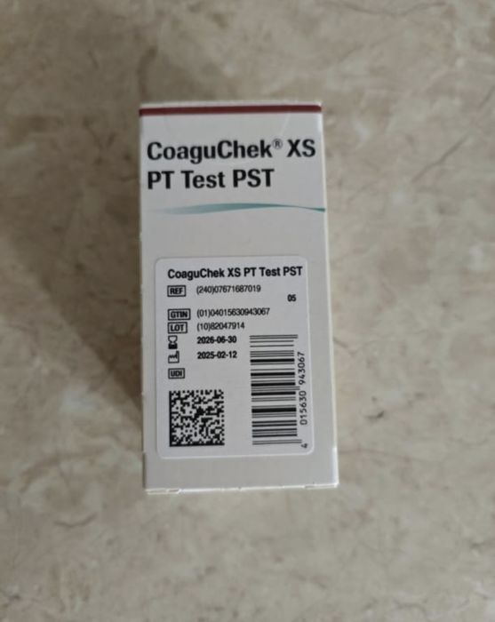 Paski testy do pomiaru PT INR CoaguChek INRange 24 szt