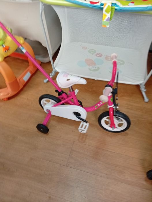 Bicicleta com pega