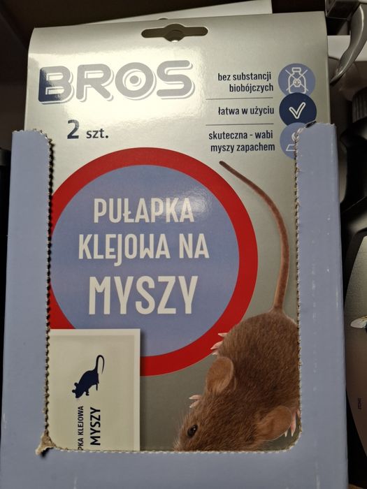 Lep przeciwko myszom Bros w opak 2szt