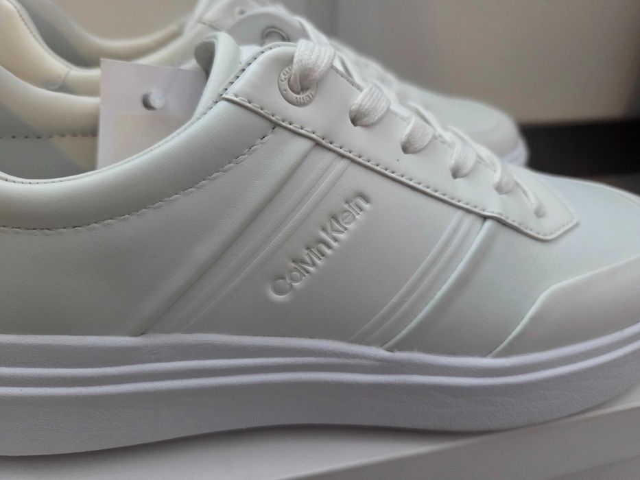 Nowe adidasy calvin klein 42 białe