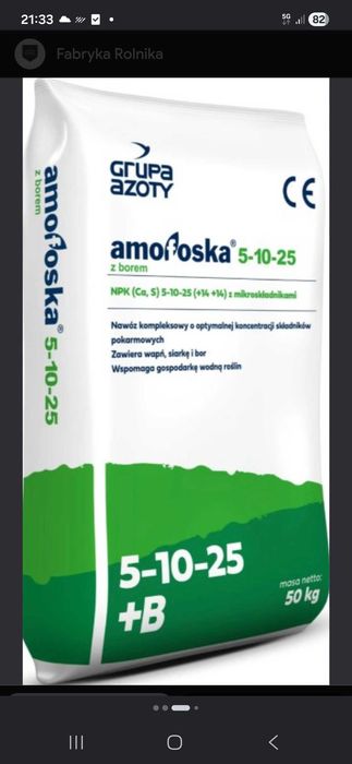 Amofoska 5-10-25 - Borem