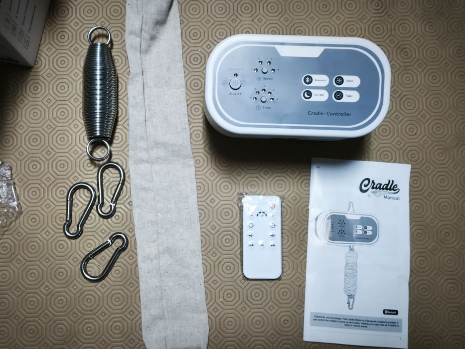 Motor berço mola 5/10kg c/ controlo remoto