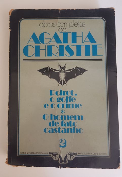 Livro Agatha christie muito antigo