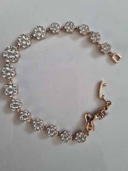 Bransoletka pozłacana