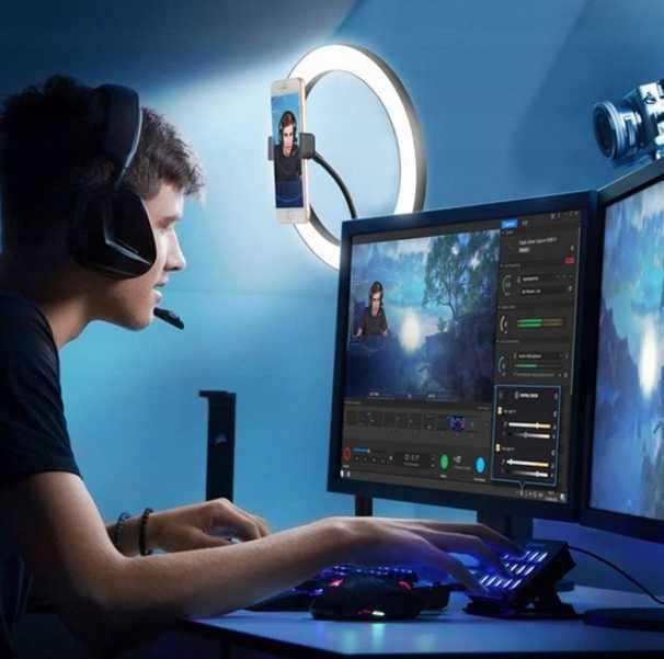 Nowa LAMPA Pierścieniowa Statyw 220cm Led Ring 80W (PROMOCJA)