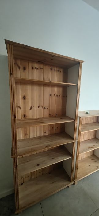 Komplet szafki drewniane sosnowe