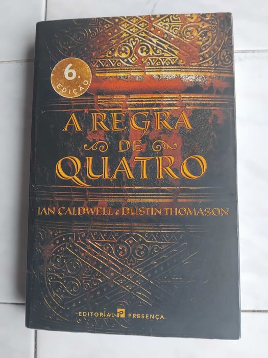1 Livro de Aventura de Ian Caldwell & Dustin Thomaso - A REGRA DE QUATRO