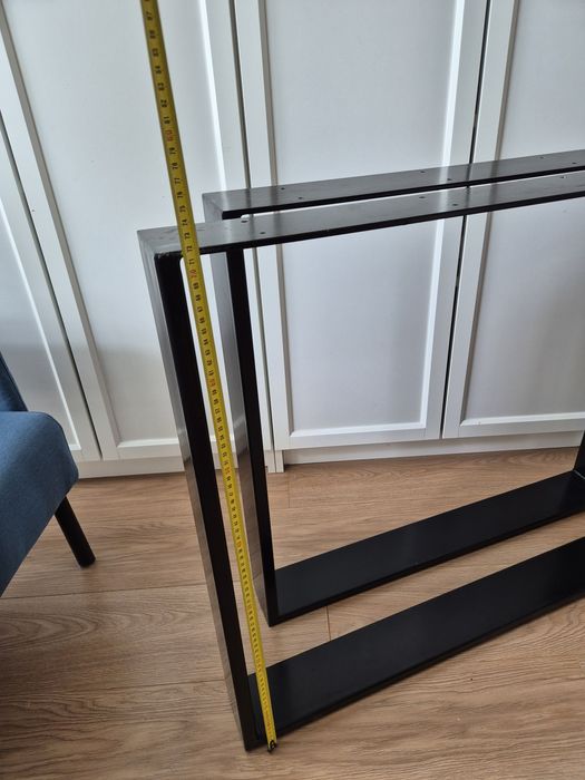 Nogi metalowe loft 80cm na 72cm. Profil 10cm na 2cm 10/2