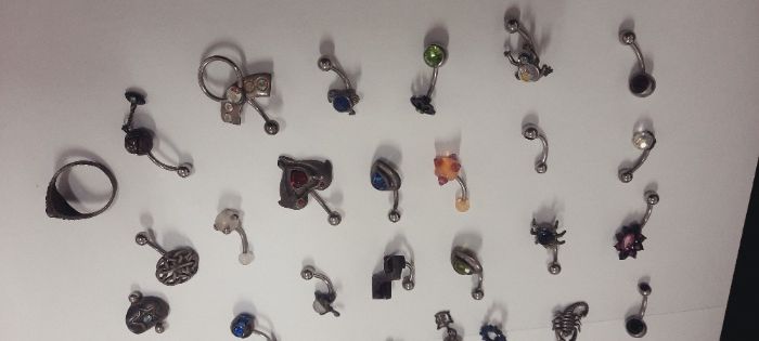 Piercings antigos novos
