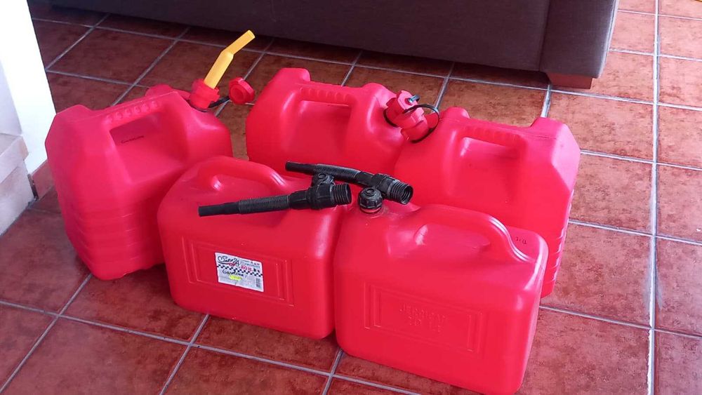 Jerricãs/Depósito 20L para Gasóleo e Gasolina