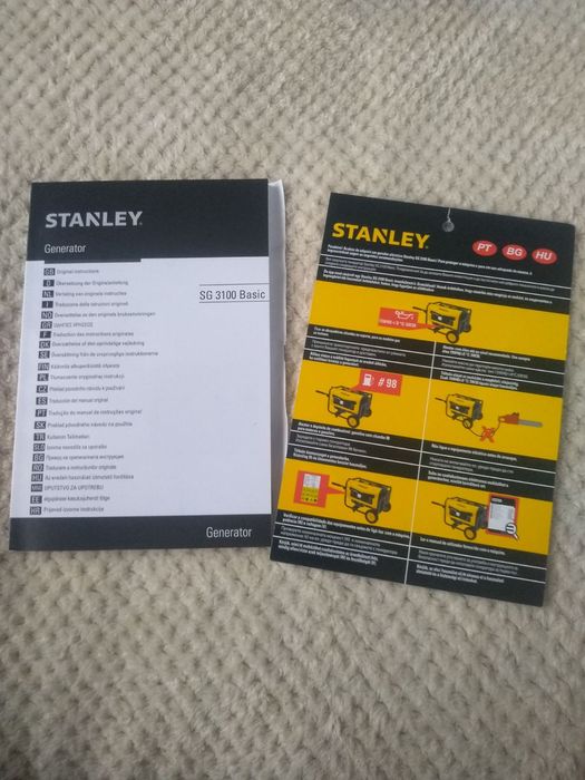 Генератор stanley