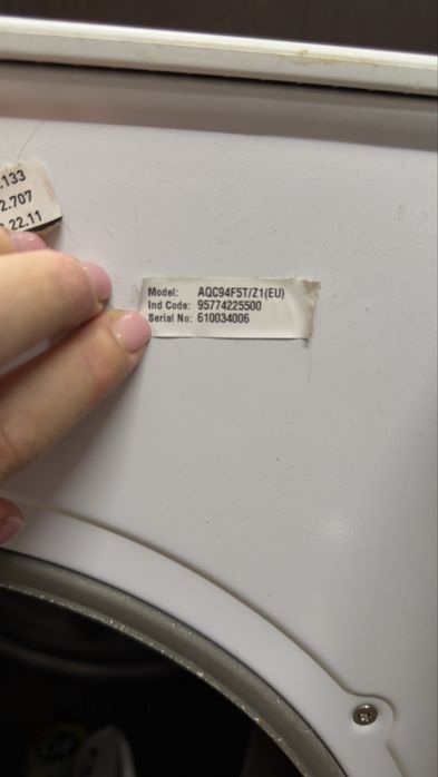 Сушильна машина Hotpoint ARISTON AQC94F5T/Z1(EU)