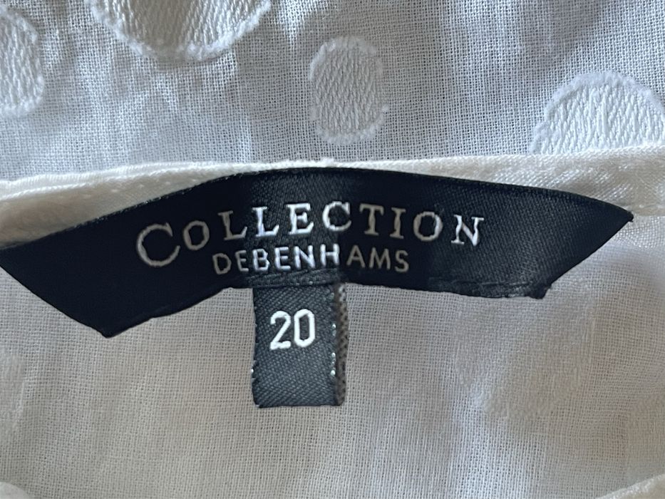 Biała bluzka rozmiar 48