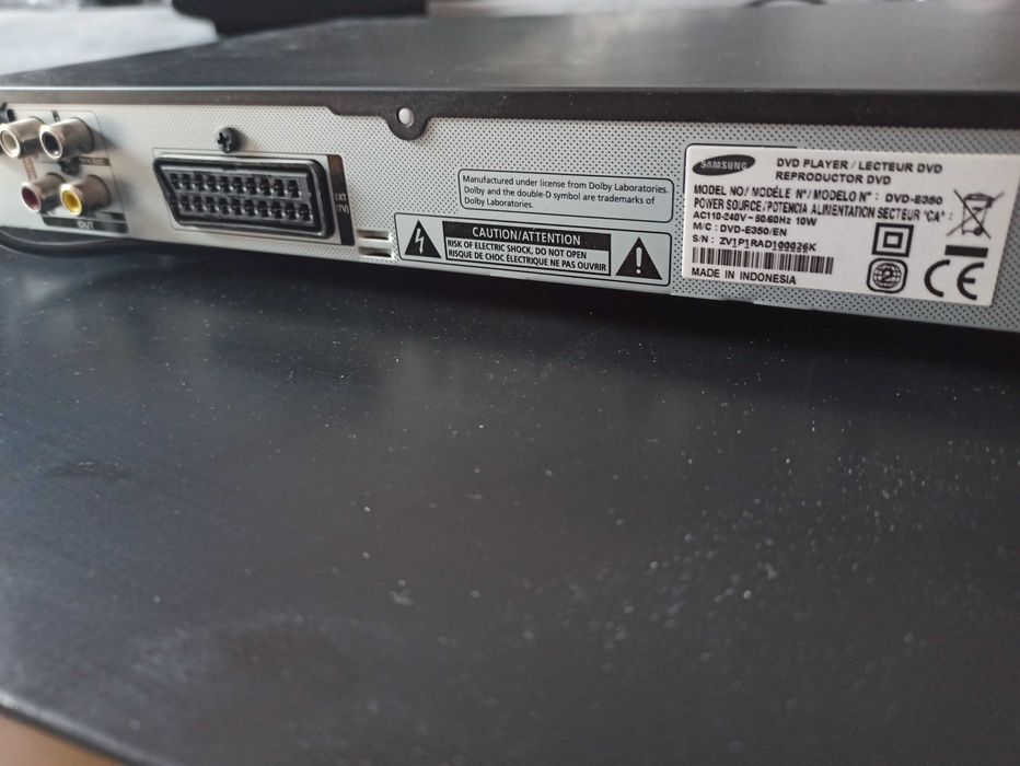 Dvd-e350 samsung