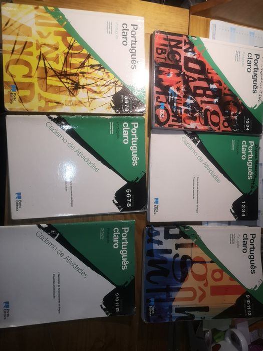 Livros +  Caderno de Exercícios de PorguePortuguês Claro