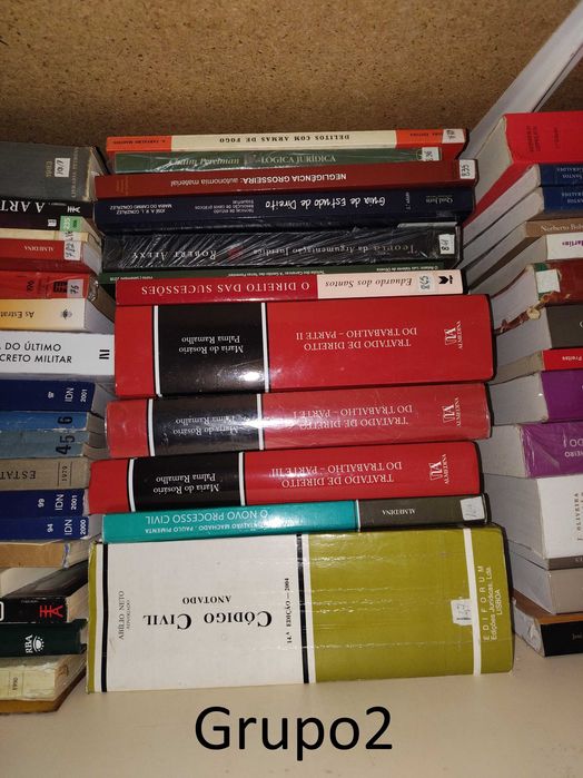 Grande coleção de livros de Direito, Administração Publica, Justiça, Segurança e outros temas