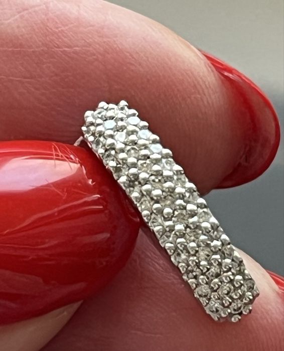 Новый золотой кулон подвеска с натуральными бриллиантами