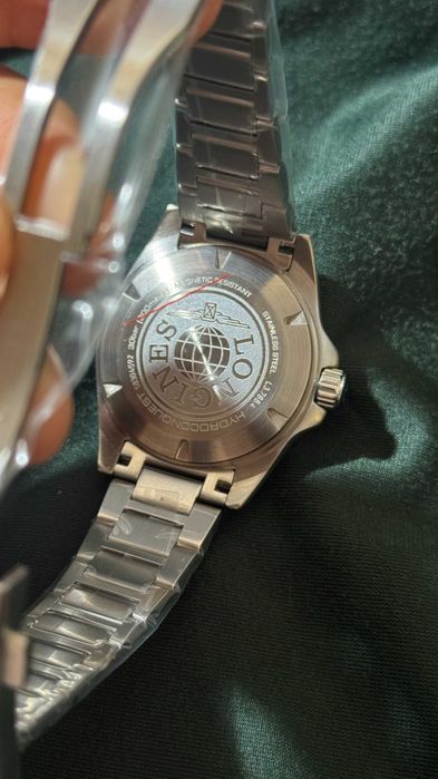 Годинник Longines HydroConquest L3.769.4 чорний