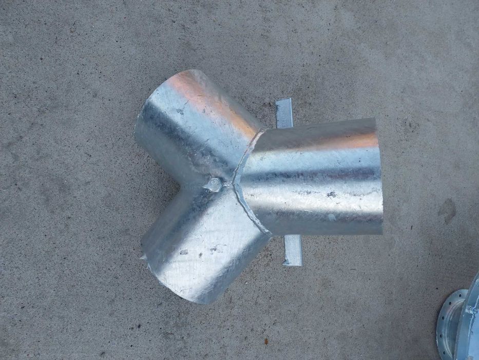 rozdzielacz do pionowego podajnika do silosu