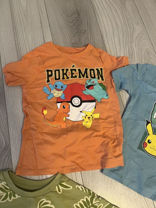 Koszulki pokemon r 122 c&a