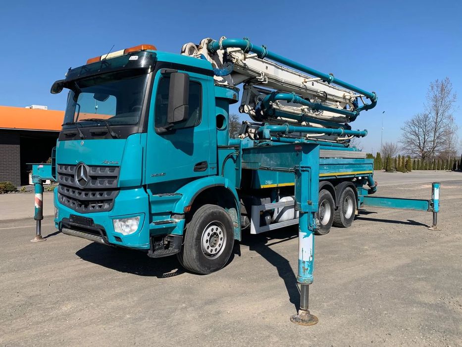 Mercedes-Benz AROCS 2636 6x4 EURO6 POMPA DO BETONU SERMAC 5Z33  | Gotowa do pracy | 2 piloty | 1 wł | 33 m | 5 ramion | 5417 mth |