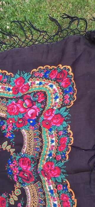 Chusta góralska wełna XL