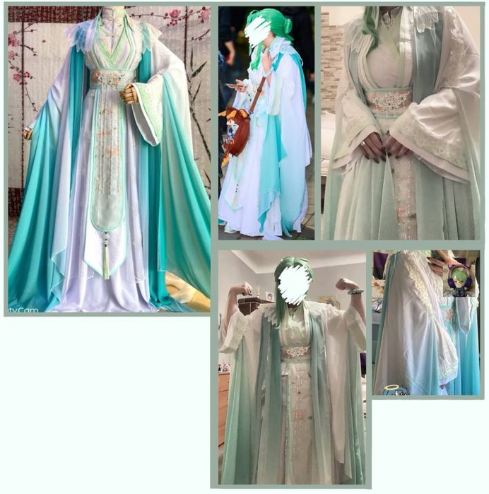 Ханьфу з шубою, косплей Ши Цинсюаня (костюм), китайські костюми