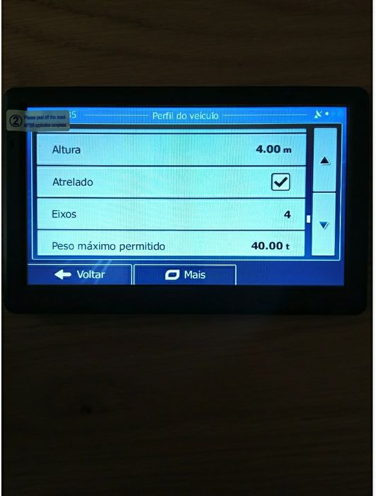 Gps Igo 7" Novo Camião