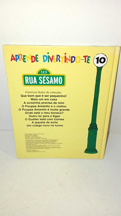 O Poupas Amarelo vai de férias  - Rua Sésamo