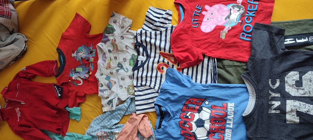 Mega paczka ubranek dla chłopca 86