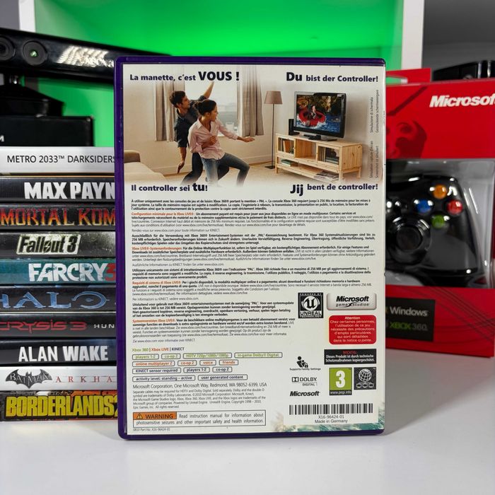 Гра Xbox 360 Kinect Adventures! Б/У Оригінальна гра Кінекст Іксбокс 360 асортимент