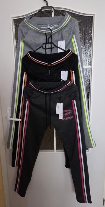 Dresy Damskie S/M  Ciemny Szary