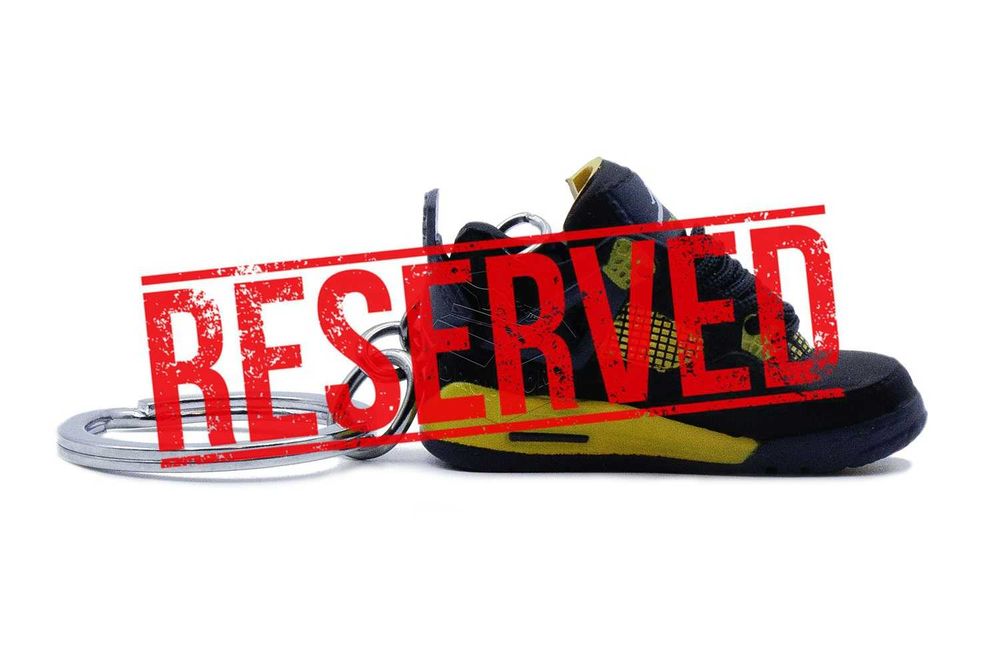 Brelok Nike AIR JORDAN 4 Thunder Yellow | Kielce