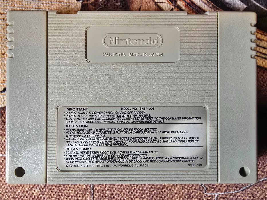 Tintin: Le Temple du Soleil - Super Nintendo SNES