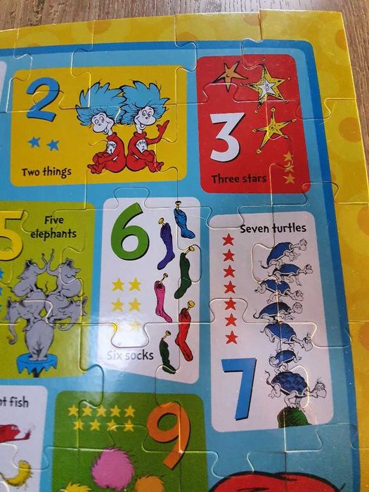 Gra i puzzle do nauki języka angielskiego.