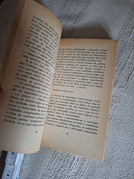 Portugal, O Ultramar e o Futuro - Manuel José Homem de Mello em 1962