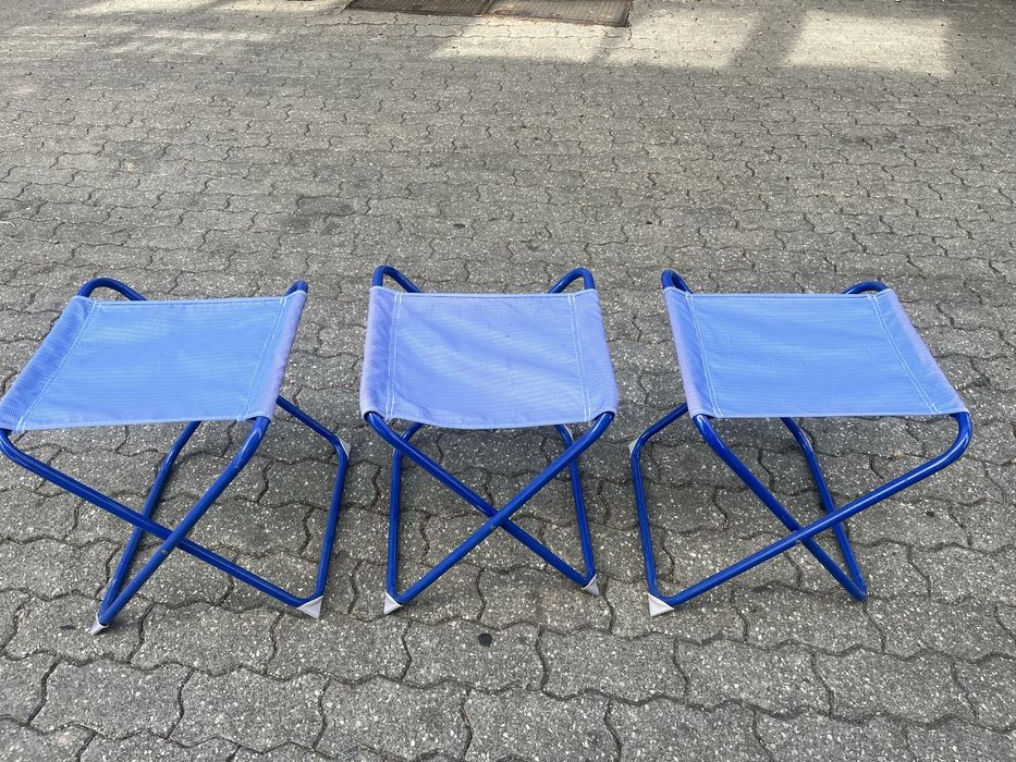 3 Cadeiras Campismo