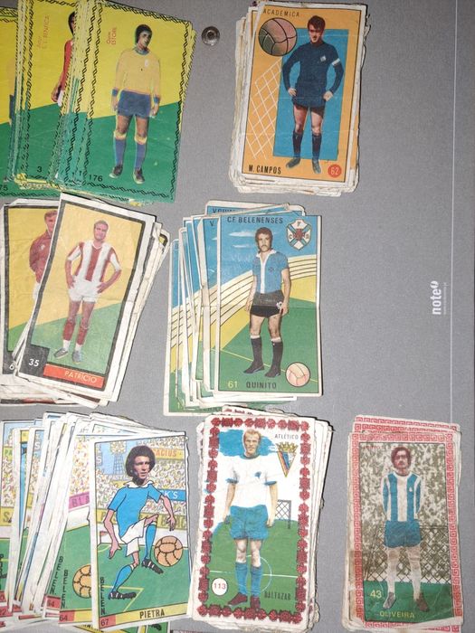 Cromos futebol caramelos