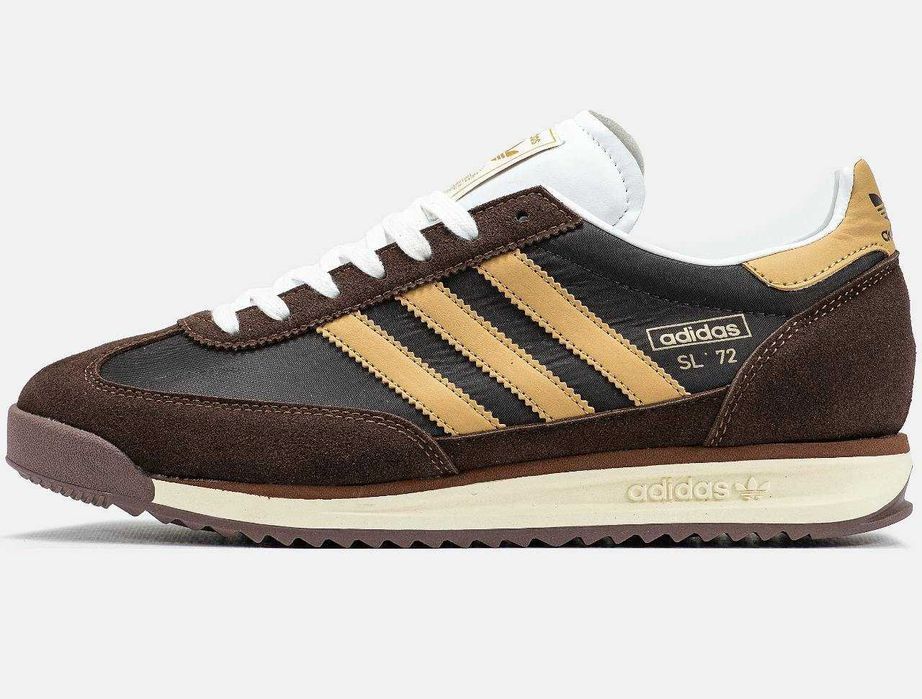 Унисекс замшевые кроссовки Adidas SL 72 замшеві кросівки адидас сл 72