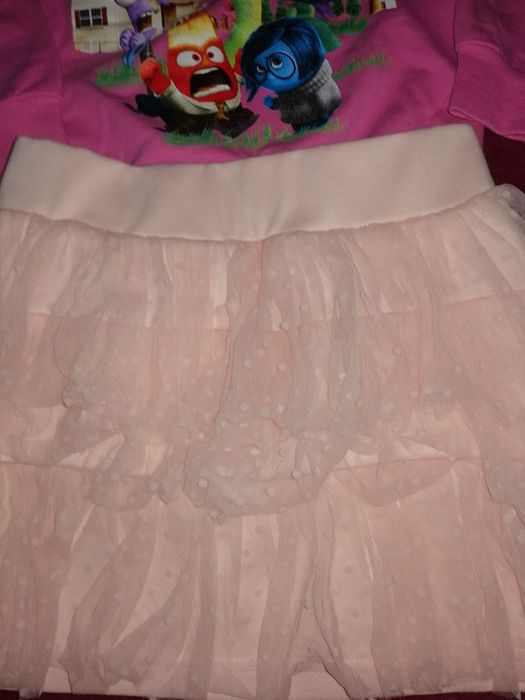 Bluza W głowie się nie mieści + spodniczka