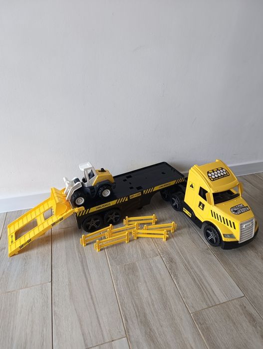 Magic Truck Technic laweta ze spychaczem Wader