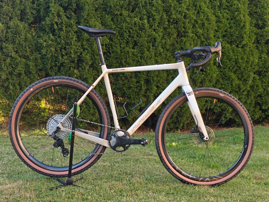 Rower gravel Kross Esker Ekar XL full Campagnolo [opcja taniej: koła Ryde model Rival 23]