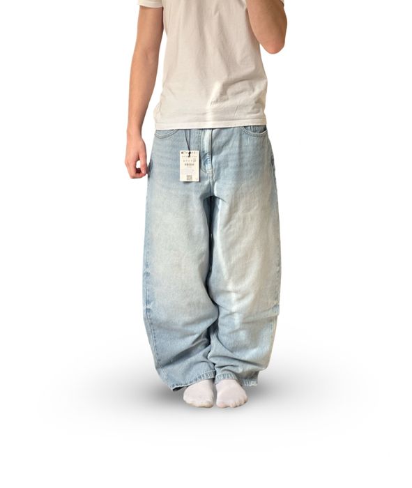 Джинси Бершка Super Baggy Jeans Skater Широкі джинси bershka беггі
