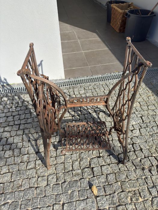 Suporte maquina singer costura antiga