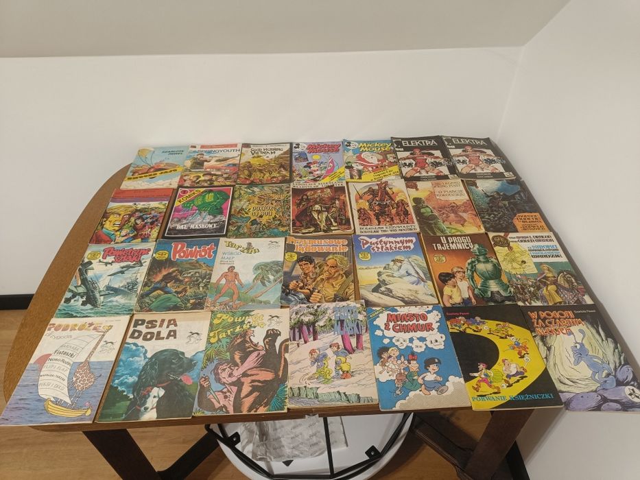 Zestaw komiksów PRL