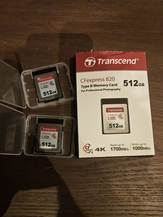 Transcend 512GB CFExpress Typ B markowa