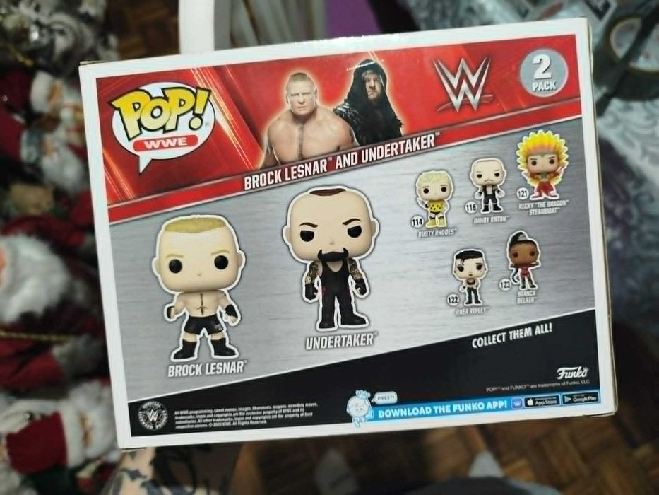 Funko Pop WWE The Undertaker & Brock Lesnar