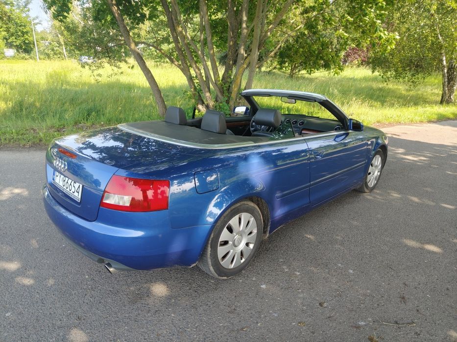 Audi A4 cabrio 2.4b 2005r