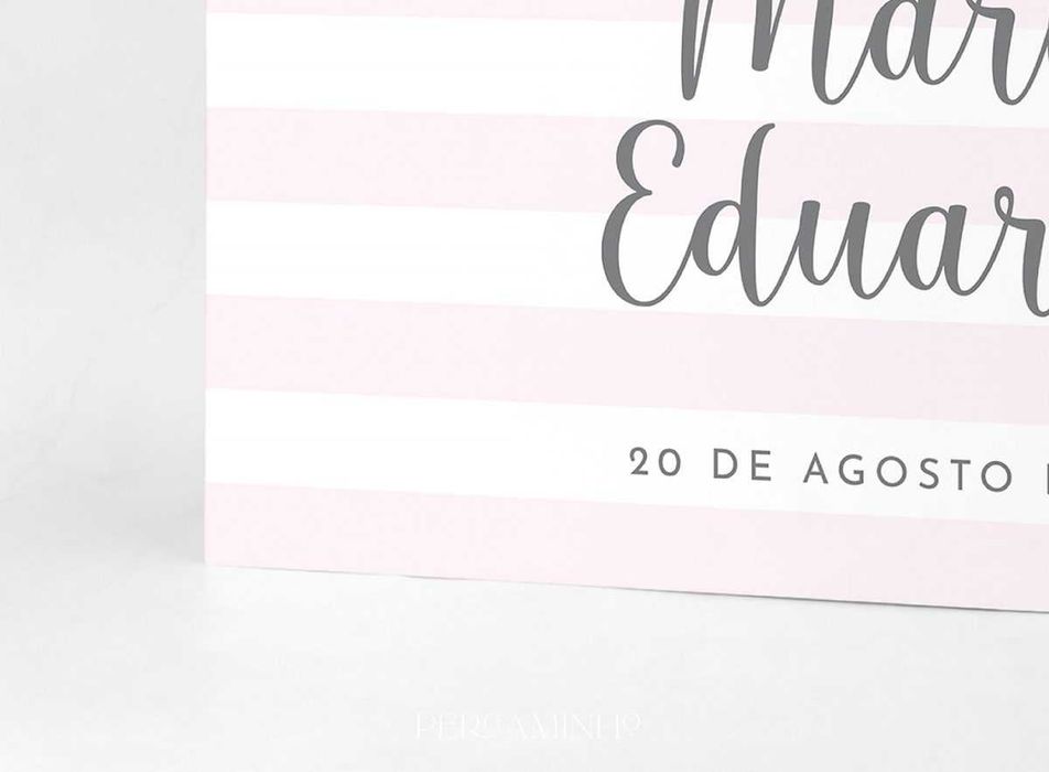 Placa de Boas-Vindas em PVC - Para Batizados, Casamentos e Eventos