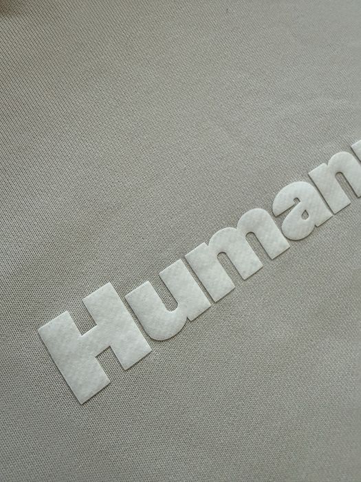 Bluza z kapturem Adidas x Humanrace Pharrell Williams basic hoodie aluminium HS4818